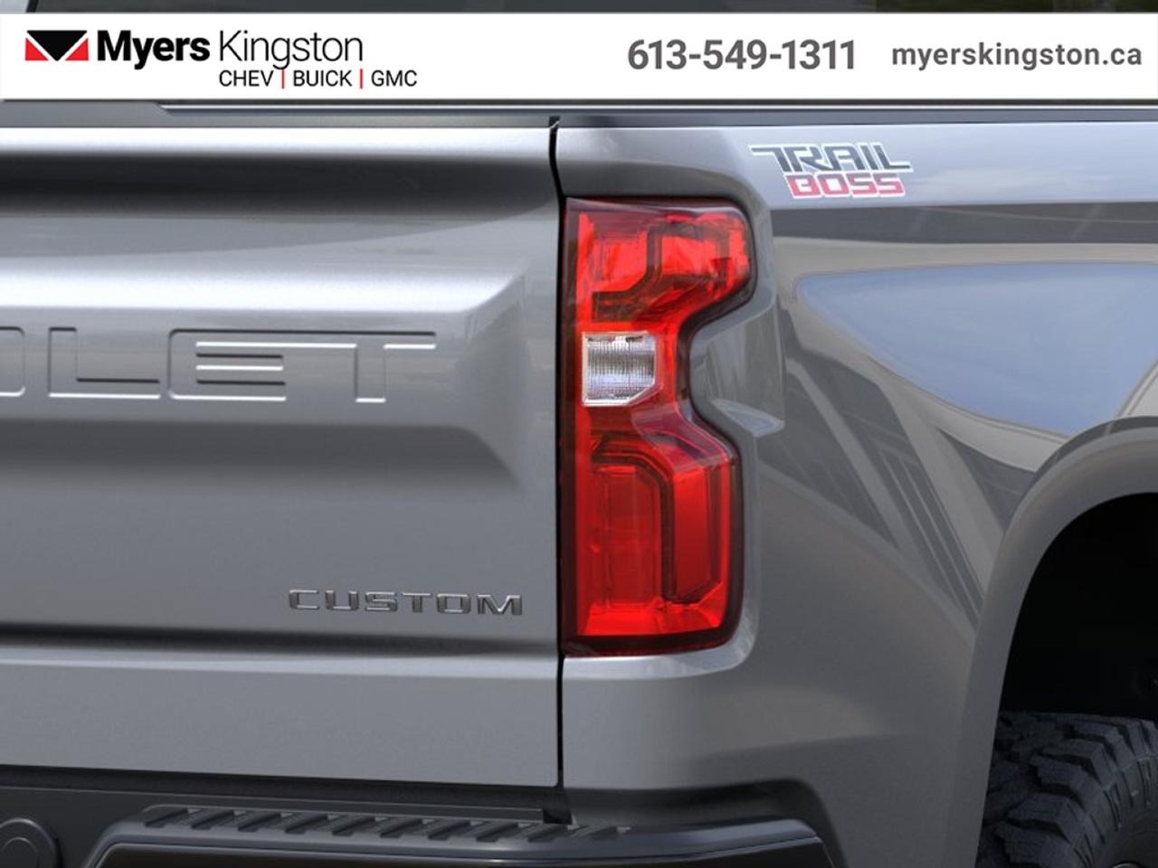 2026 Chevrolet Silverado 1500 Custom Trail Boss  - $443 B/W Photo