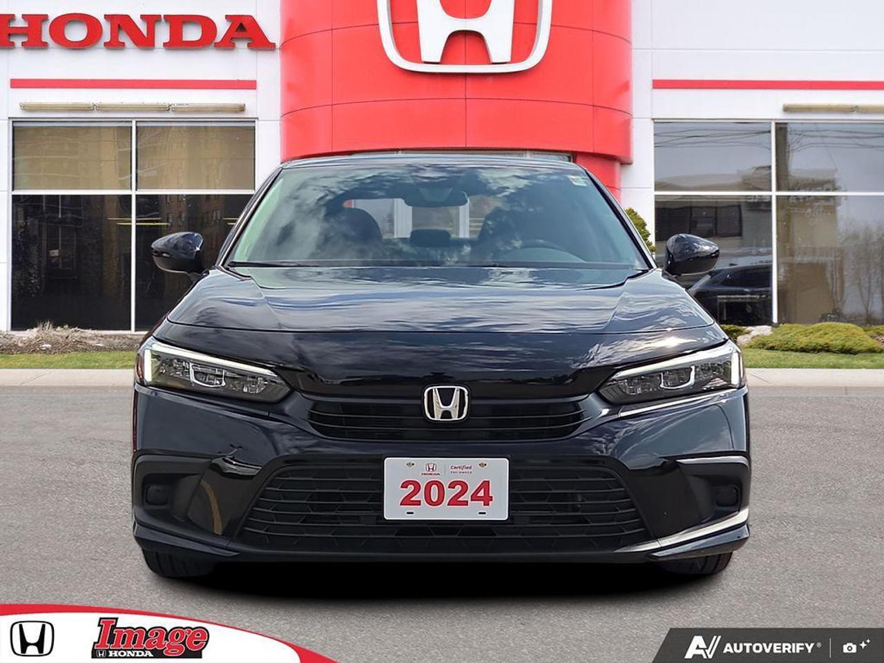2024 Honda Civic Sedan LX-B CVT   ONE OWNER   APPLE CARPLAY   HTD SEAT Photo