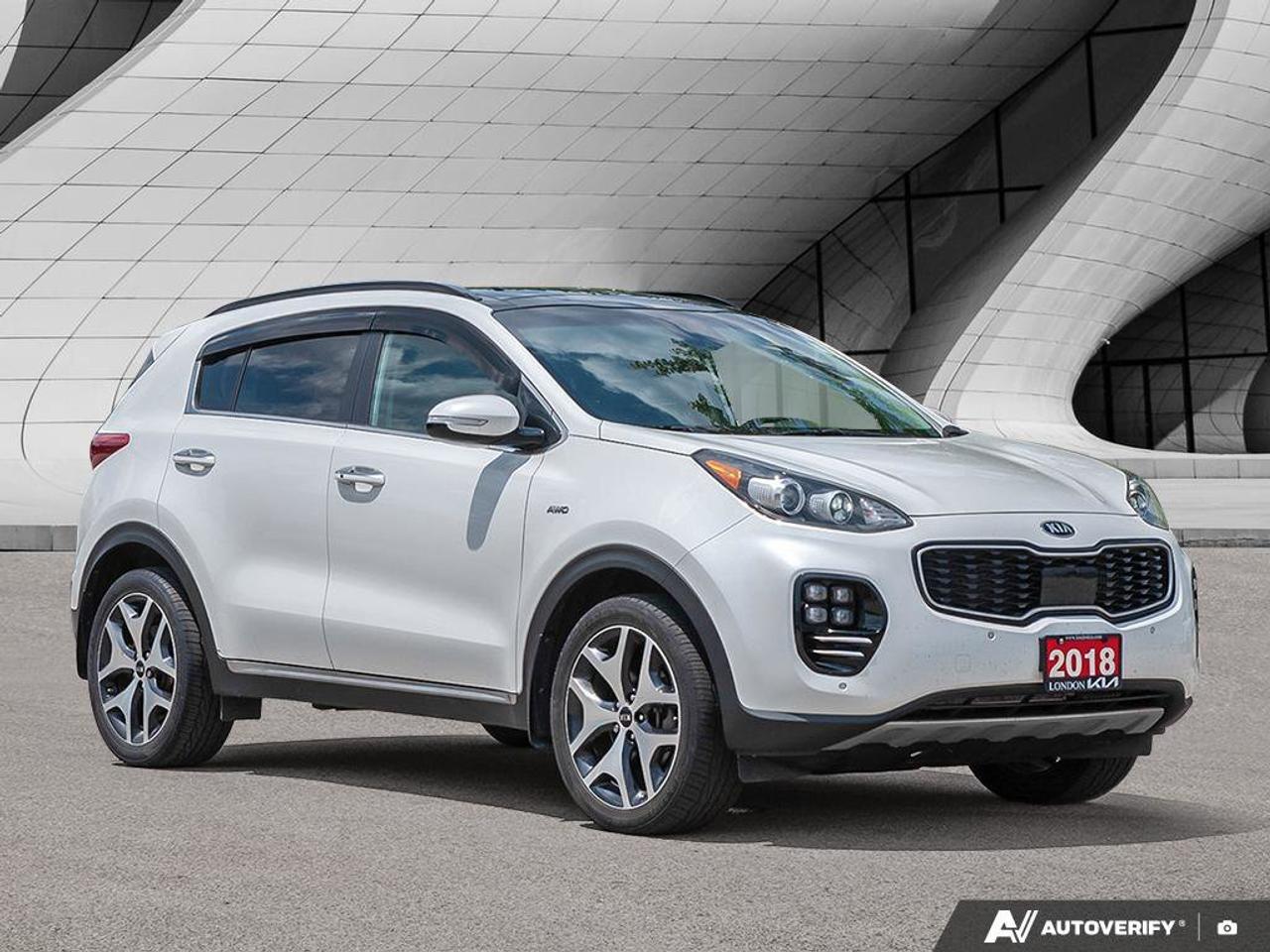2018 Kia Sportage SX Turbo   AWD   Apple CarPlay  Cooled Seats   Hea Photo
