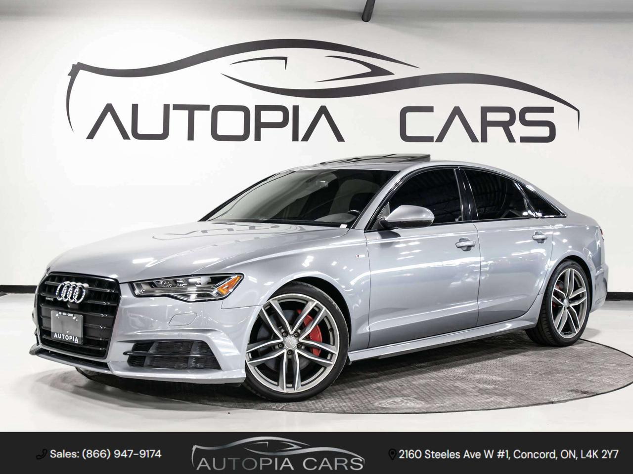 2017 Audi A6 QUATTRO 2.0T TECHNIK BLIND SPOTS NAVI REAR VIEW Photo0