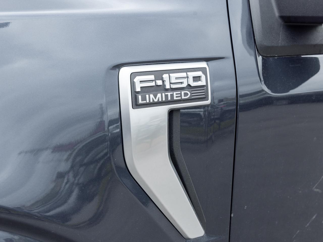 2021 Ford F-150 Hybrid   4x4   Twin Panel Roof   Blue Leather Photo