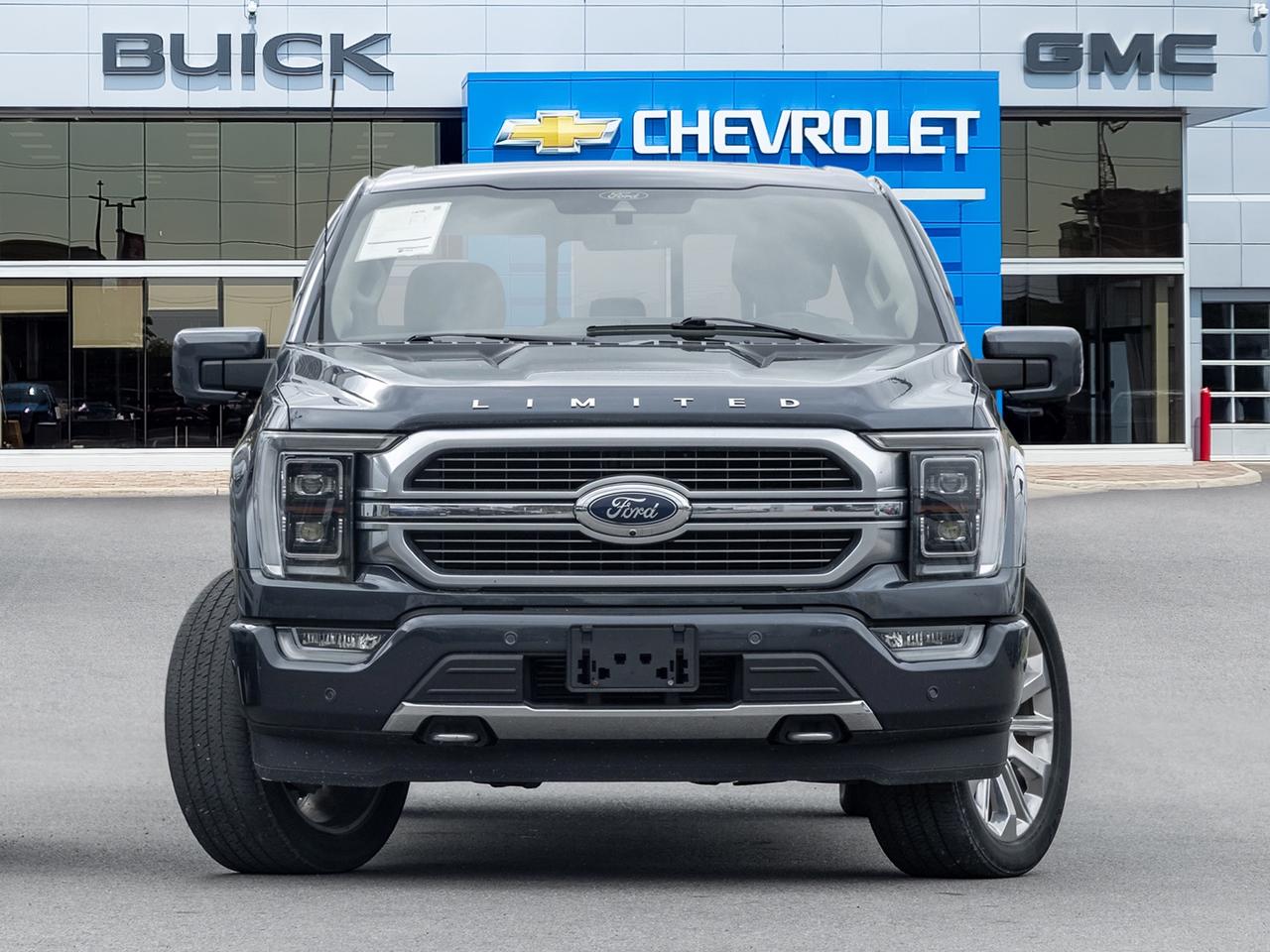 2021 Ford F-150 Hybrid   4x4   Twin Panel Roof   Blue Leather Photo