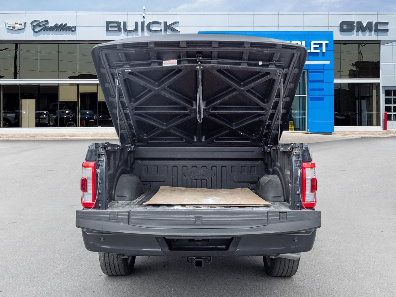 2021 Ford F-150 Hybrid   4x4   Twin Panel Roof   Blue Leather Photo