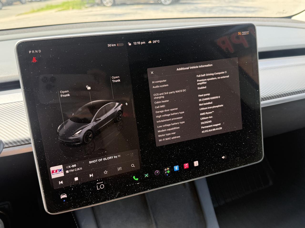 2023 Tesla Model 3 RWD l Tesla Warranty l LFP l TACC Included Pkg Photo
