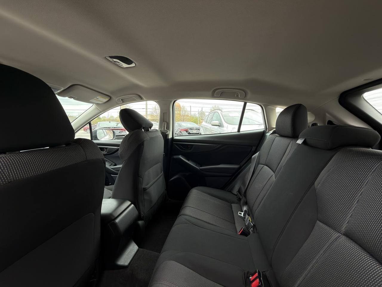 2022 Subaru Impreza Convenience AWD Pearl White w/ Eyesight Pkg   Lane Photo