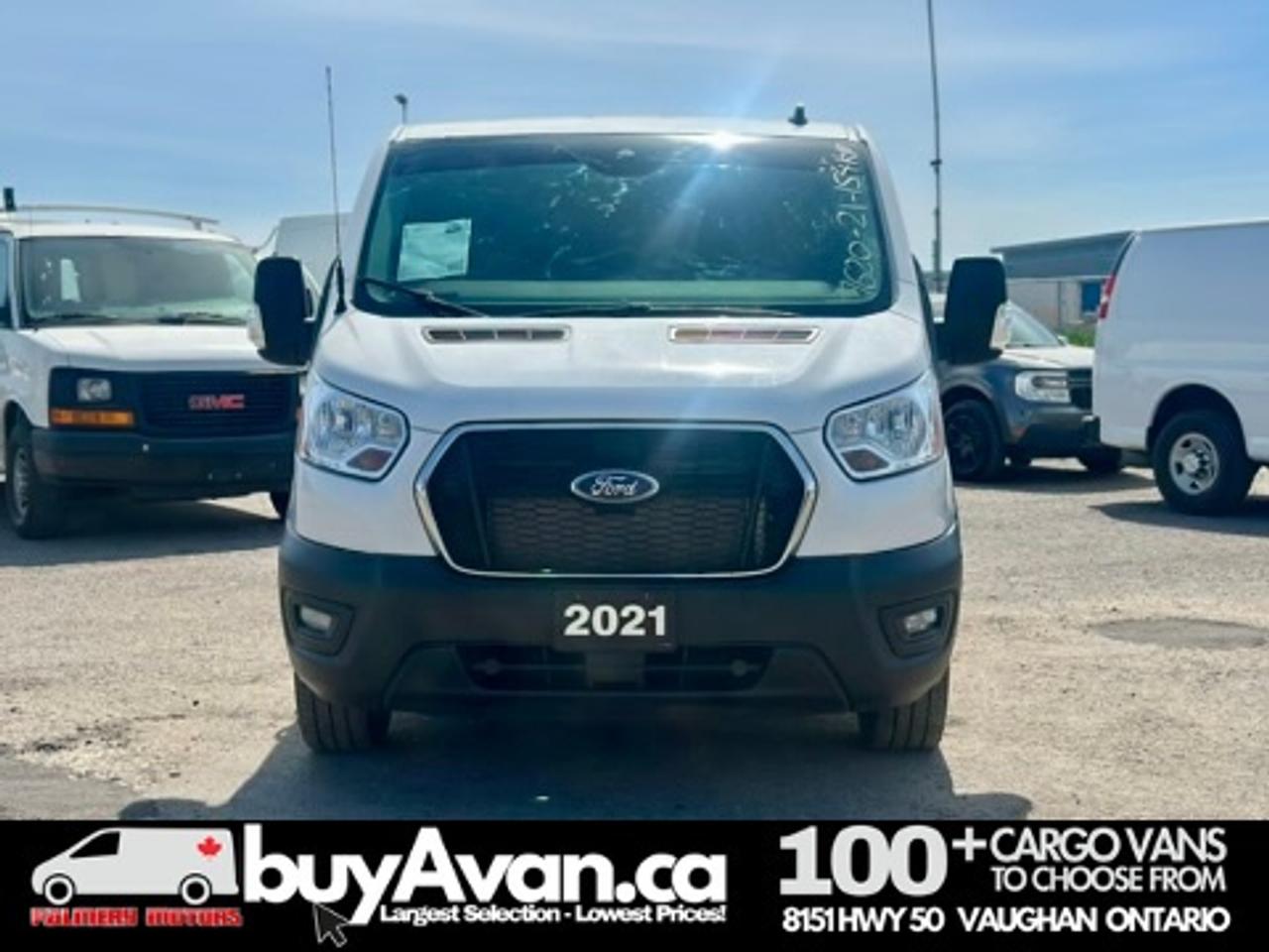 2021 Ford Transit Cargo Van Transit T-250 130 WB Divider + Shelves Photo