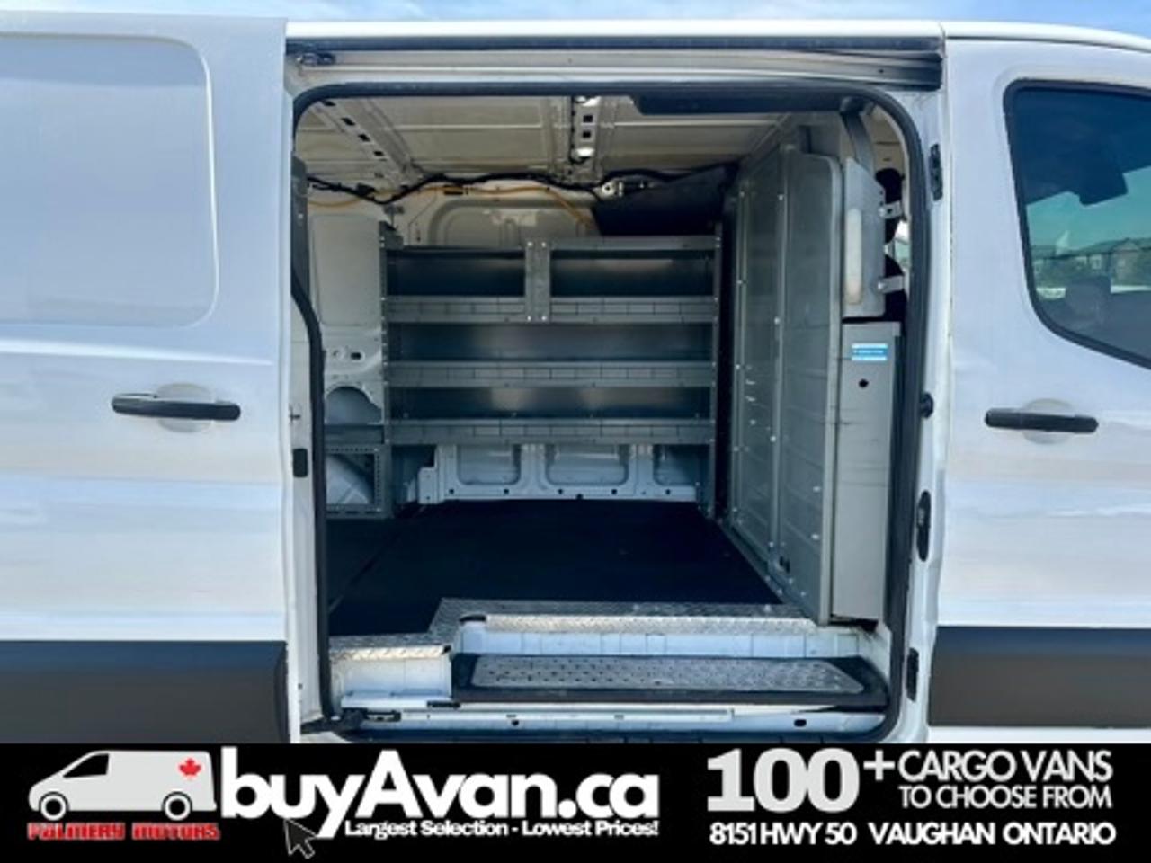 2021 Ford Transit Cargo Van Transit T-250 130 WB Divider + Shelves Photo