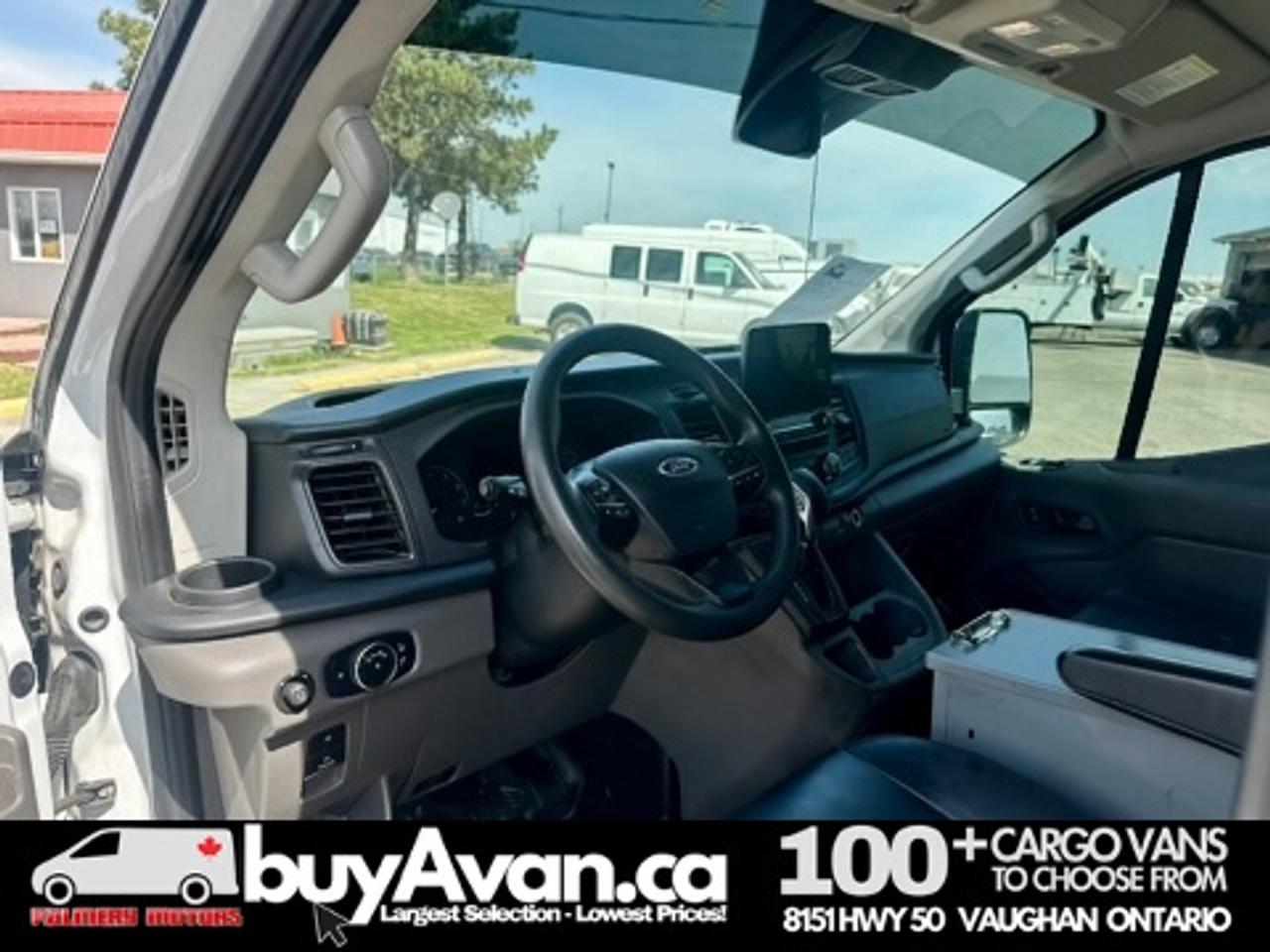 2021 Ford Transit Cargo Van Transit T-250 130 WB Divider + Shelves Photo