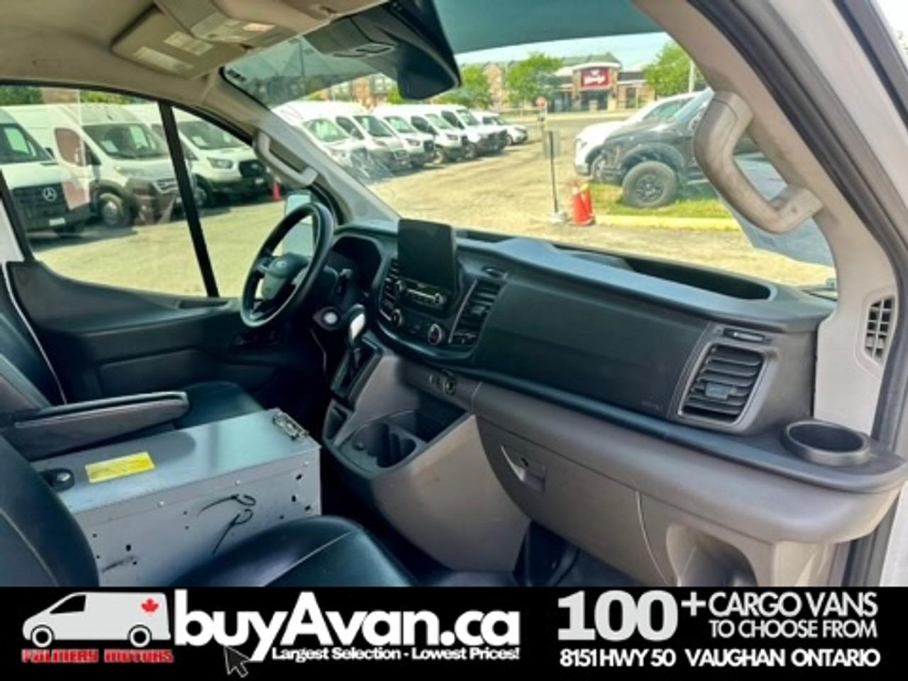 2021 Ford Transit Cargo Van Transit T-250 130 WB Divider + Shelves Photo