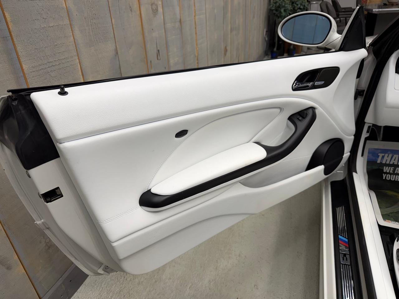 2004 BMW 3 Series CABRIOLET M3 CUSTOM WHITE INTERIOR Photo