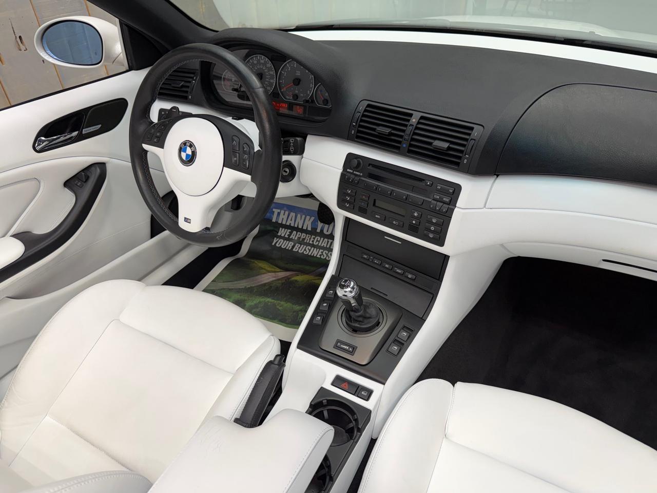 2004 BMW 3 Series CABRIOLET M3 CUSTOM WHITE INTERIOR Photo