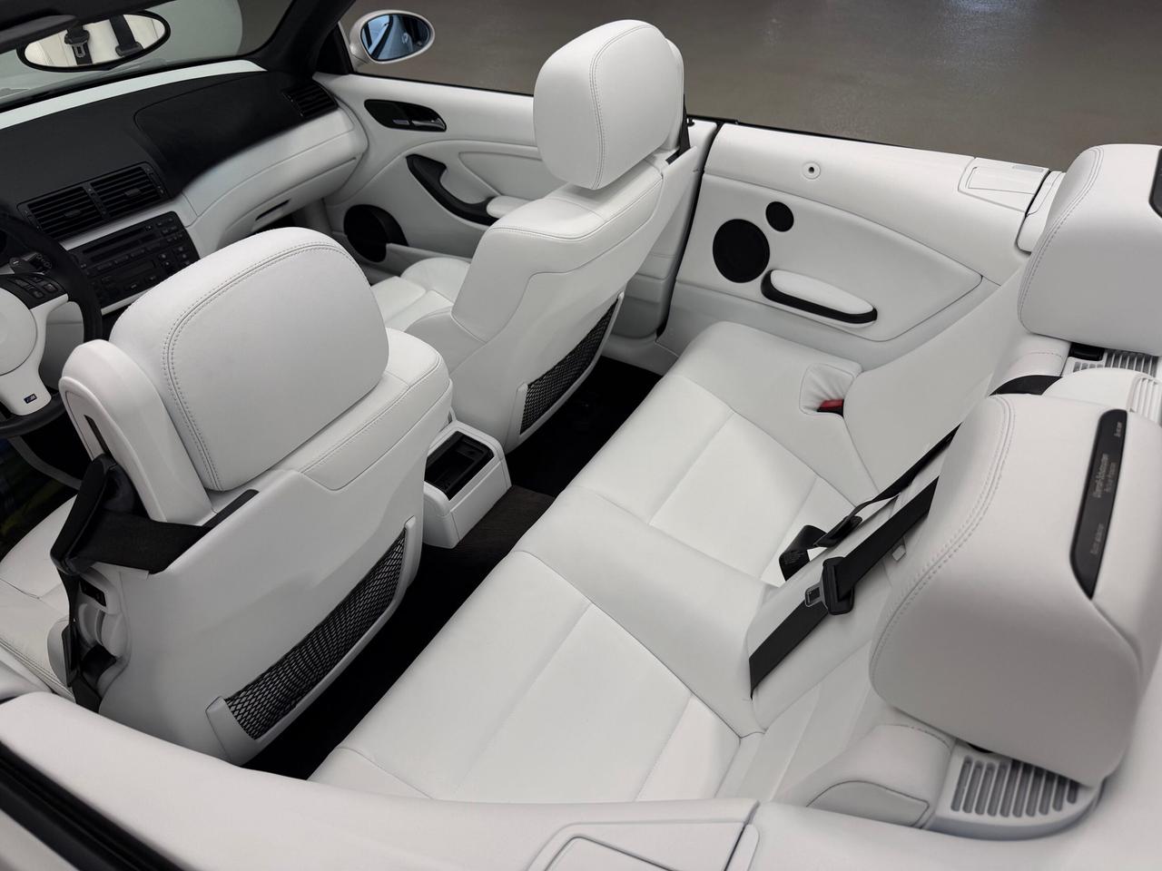 2004 BMW 3 Series CABRIOLET M3 CUSTOM WHITE INTERIOR Photo