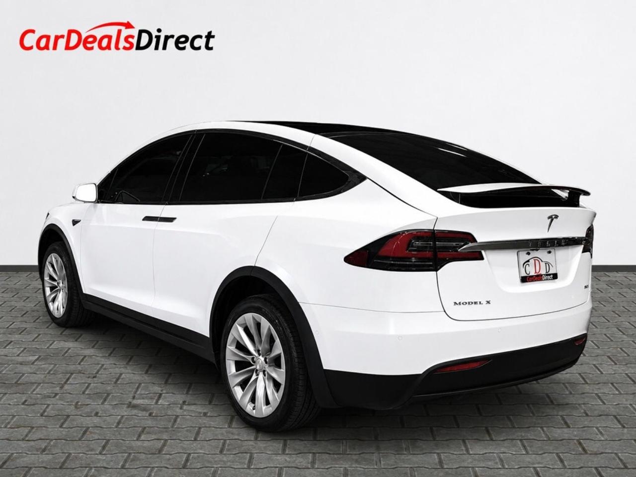2017 Tesla Model X 75D   White Leather  Pano Roof   NAVI   Clean Titl Photo