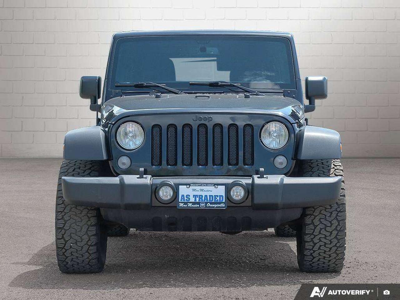 2018 Jeep Wrangler JK UNLIMITED WILLYS, 3.6L V6, 4X4, ALLOYS, CLOTH, CERTIFIED AS-TRADED! Photo