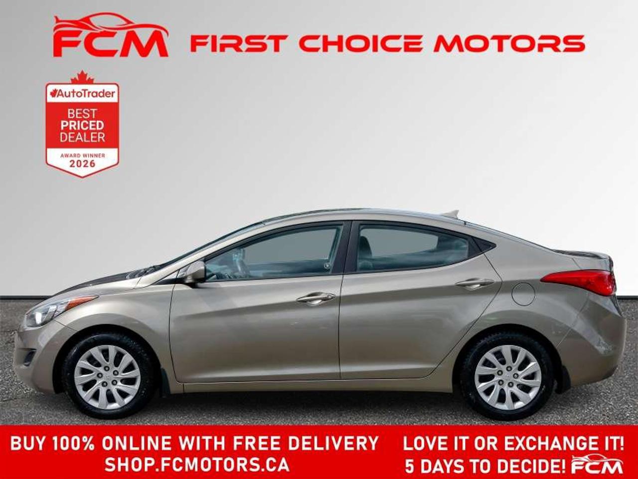 2013 Hyundai Elantra GL   FULLY CERTIFIED WITH WARRANTY Photo