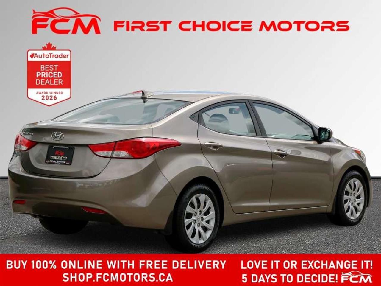2013 Hyundai Elantra GL   FULLY CERTIFIED WITH WARRANTY Photo