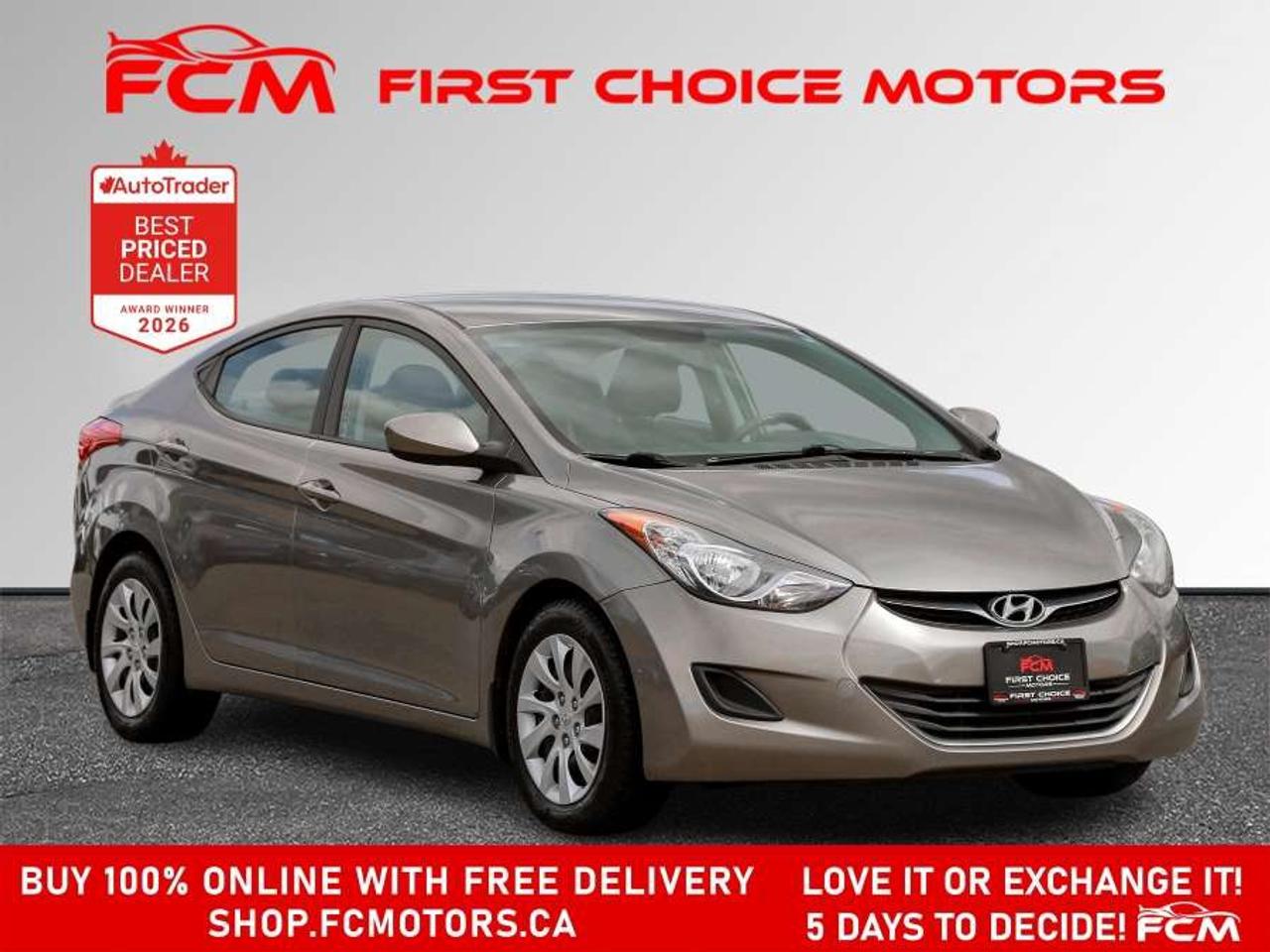 2013 Hyundai Elantra GL   FULLY CERTIFIED WITH WARRANTY Photo
