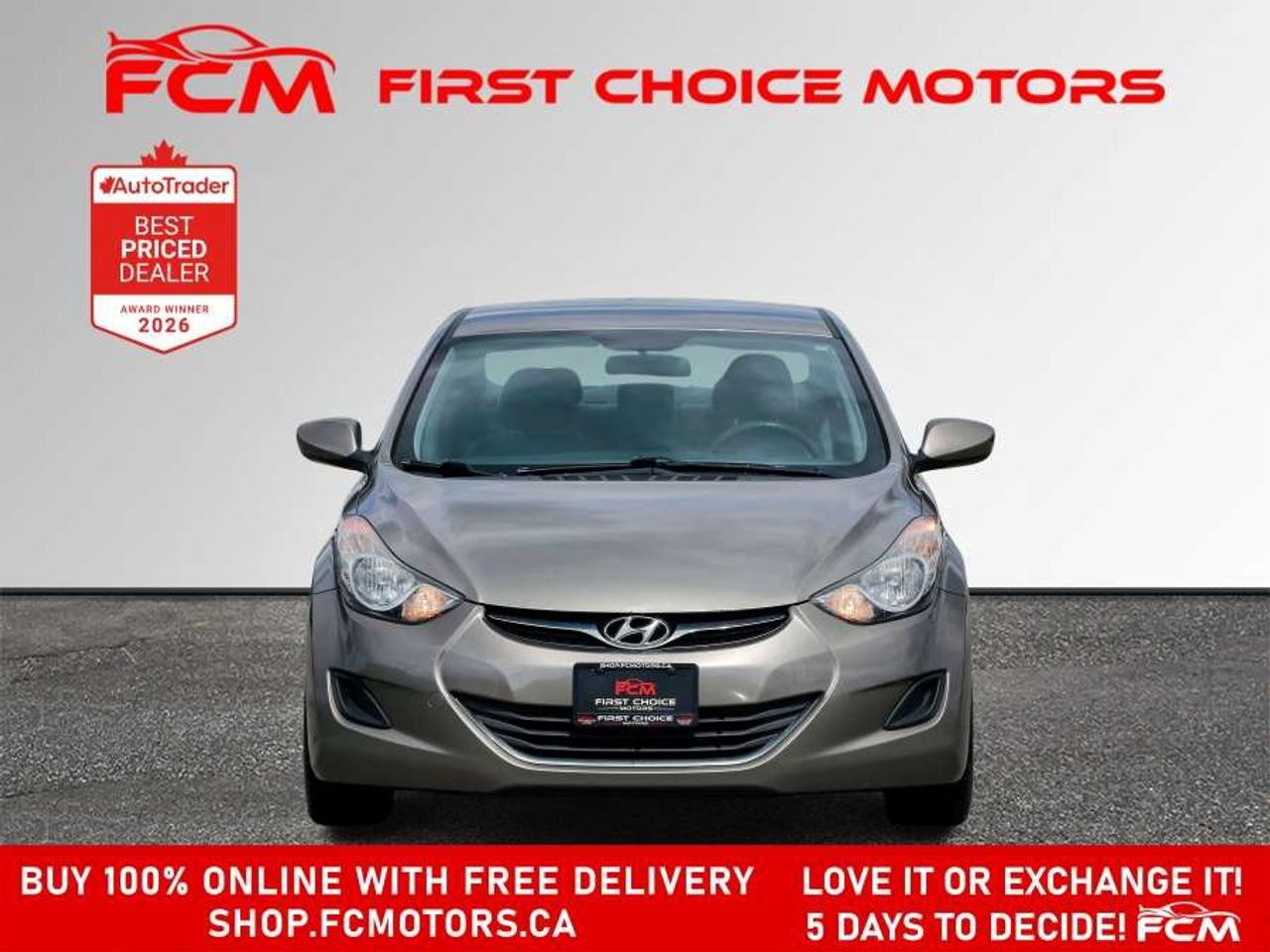 2013 Hyundai Elantra GL   FULLY CERTIFIED WITH WARRANTY Photo