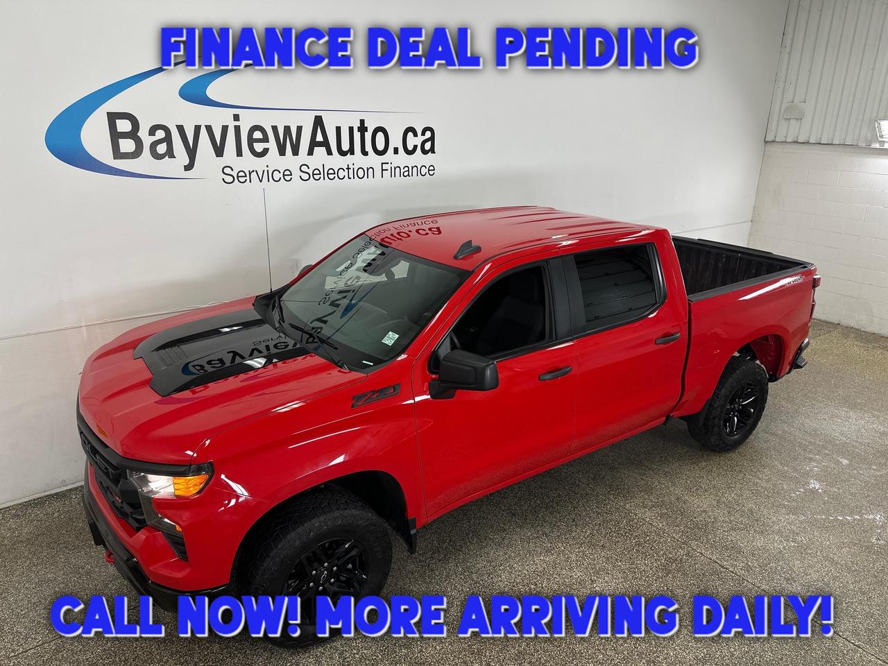 2024 Chevrolet Silverado 1500 Custom Trail Boss - 5.3L/39KM/OFF 1 OWNER LEASE Photo