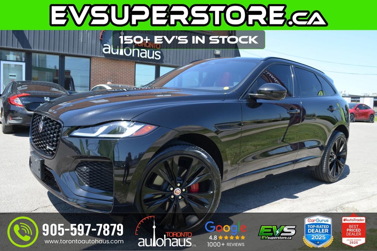 2021 Jaguar F-PACE P400 I R DYNAMIC I RED INTERIOR Photo