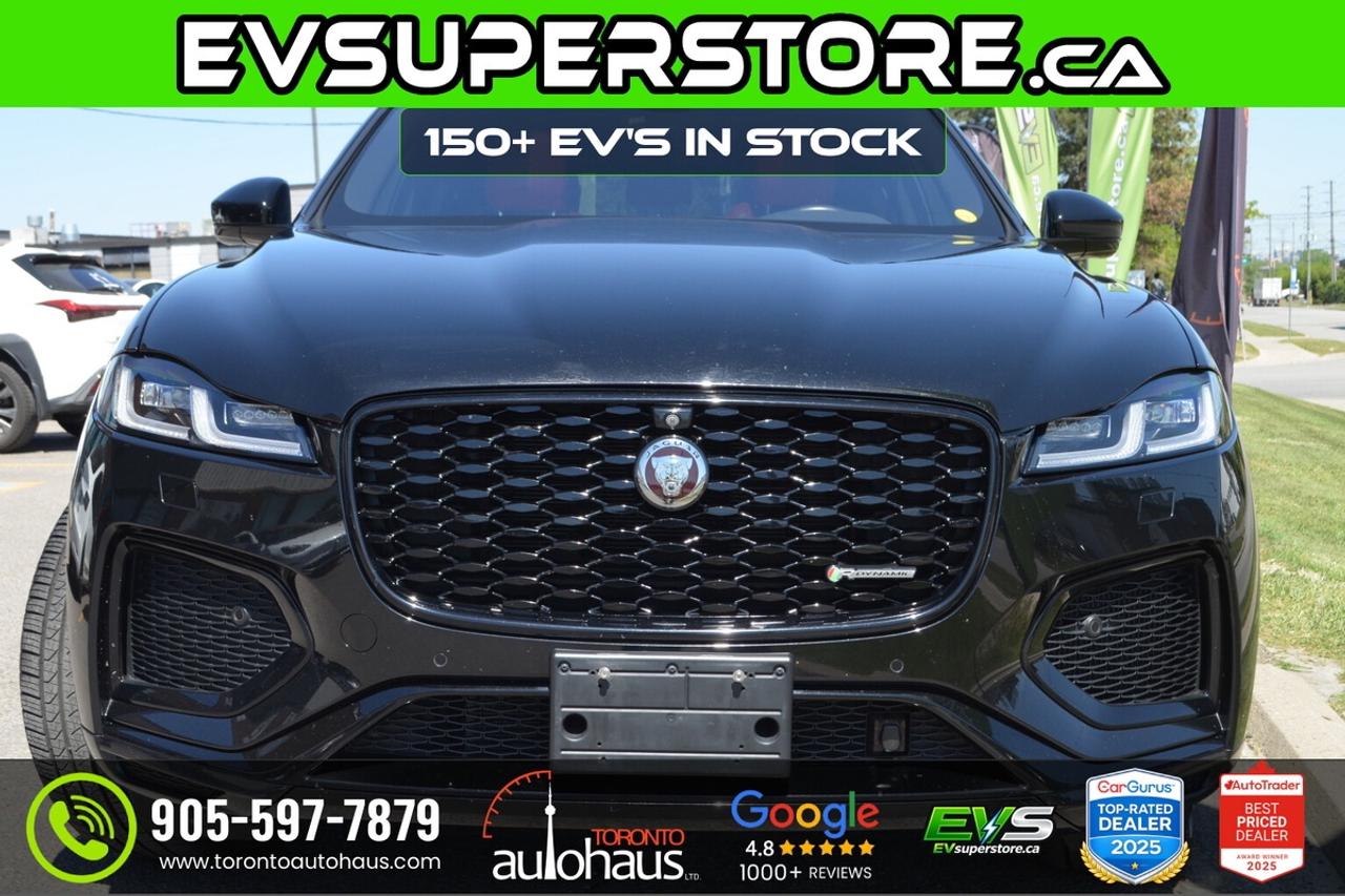 2021 Jaguar F-PACE P400 I R DYNAMIC I RED INTERIOR Photo