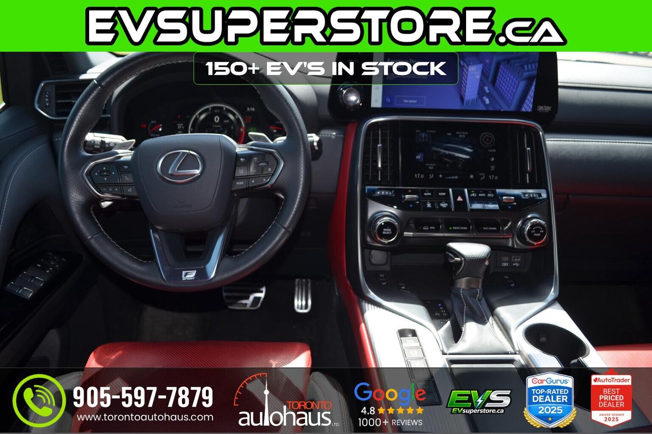 2024 Lexus LX 600 F Sport I No Accidents I Red Interior Photo