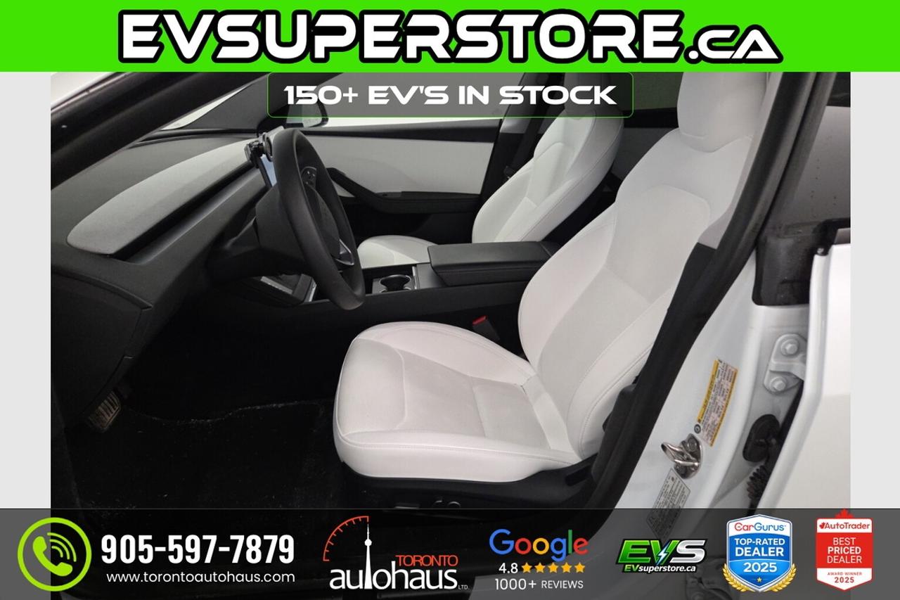 2024 Tesla Model 3 WHITE INT. I AWD at EVSUPERSTORE.ca Photo