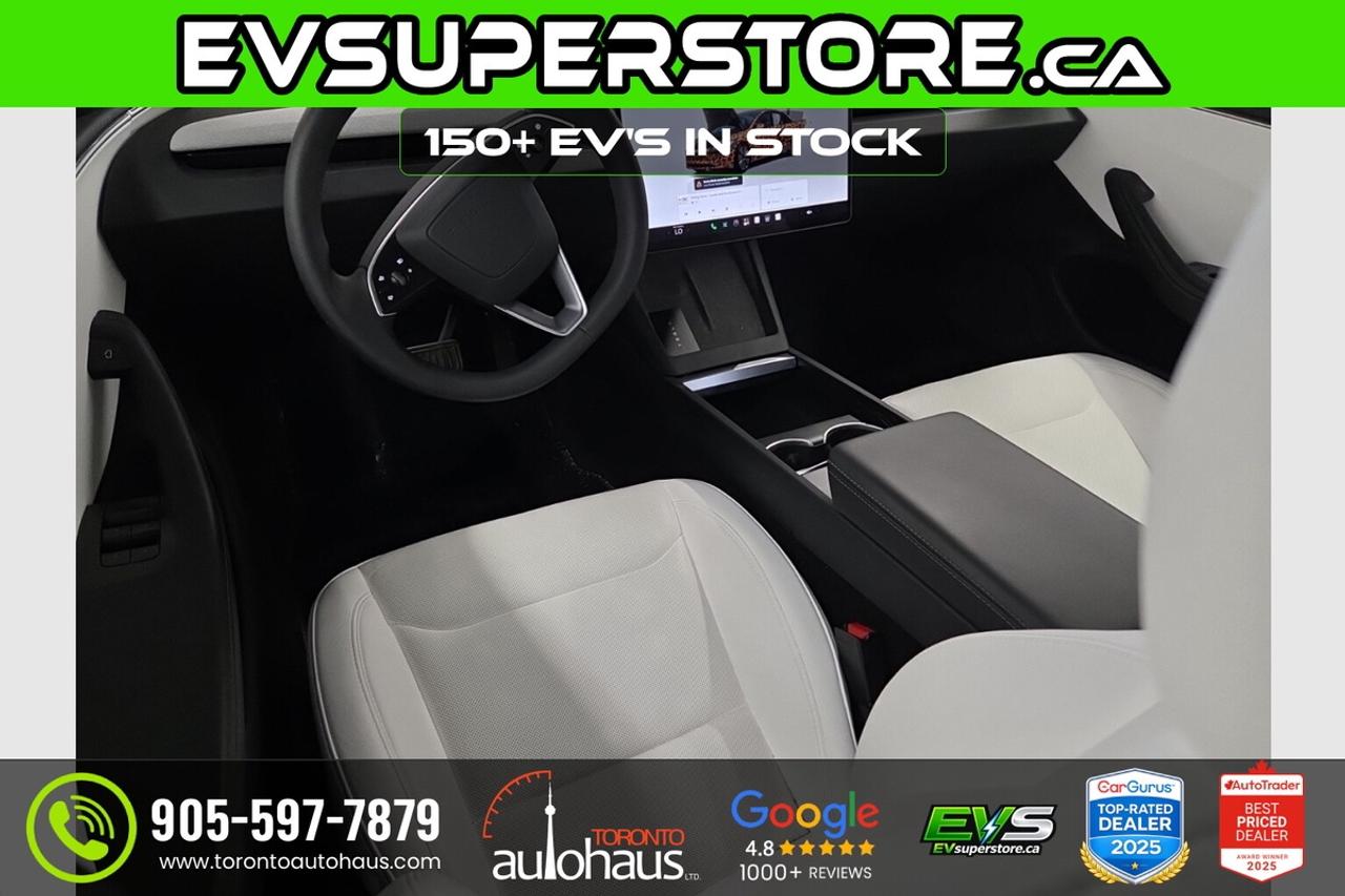 2024 Tesla Model 3 WHITE INT. I AWD at EVSUPERSTORE.ca Photo