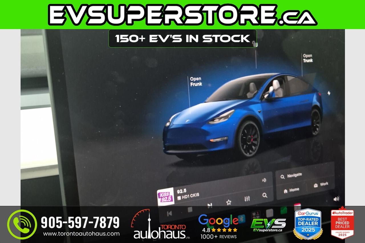 2022 Tesla Model Y PERFORMANCE I WHITE INT. I  AT EVSUPERSTORE.CA Photo