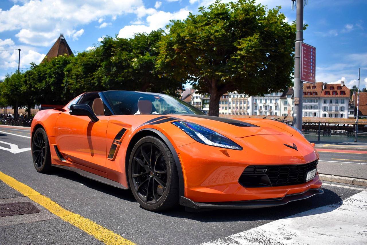 2019 Chevrolet Corvette GRAND SPORT MANUAL 3LT 460HP CARBONAERO 360CAM Photo0