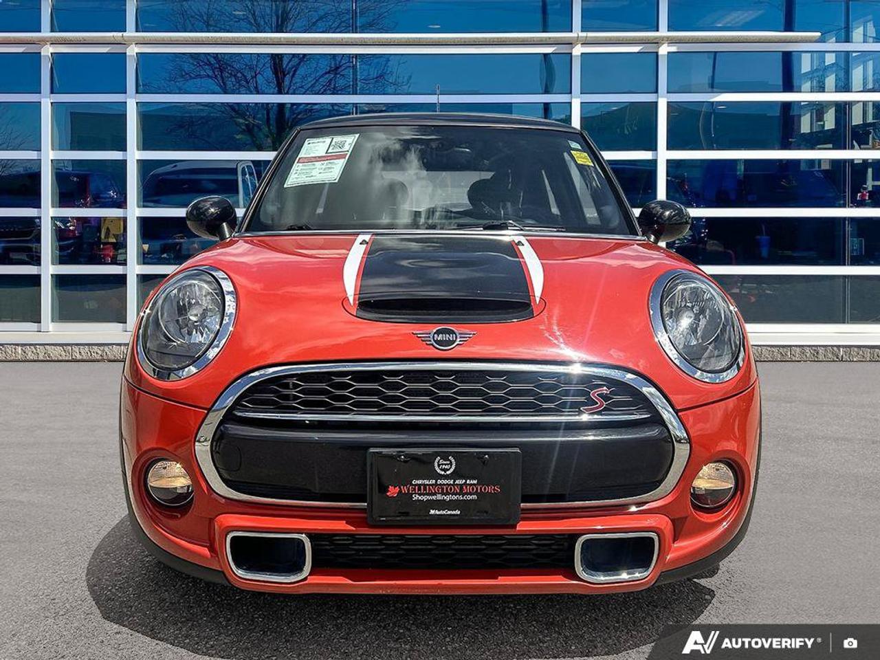 2019 MINI 3 Door Cooper S | Solaris Orange | Leather | Sunroof | Heated Seats | Reverse Camera | Bluetooth Photo