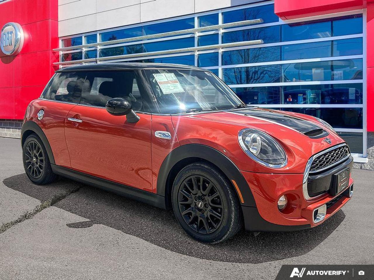 2019 MINI 3 Door Cooper S | Solaris Orange | Leather | Sunroof | Heated Seats | Reverse Camera | Bluetooth Photo