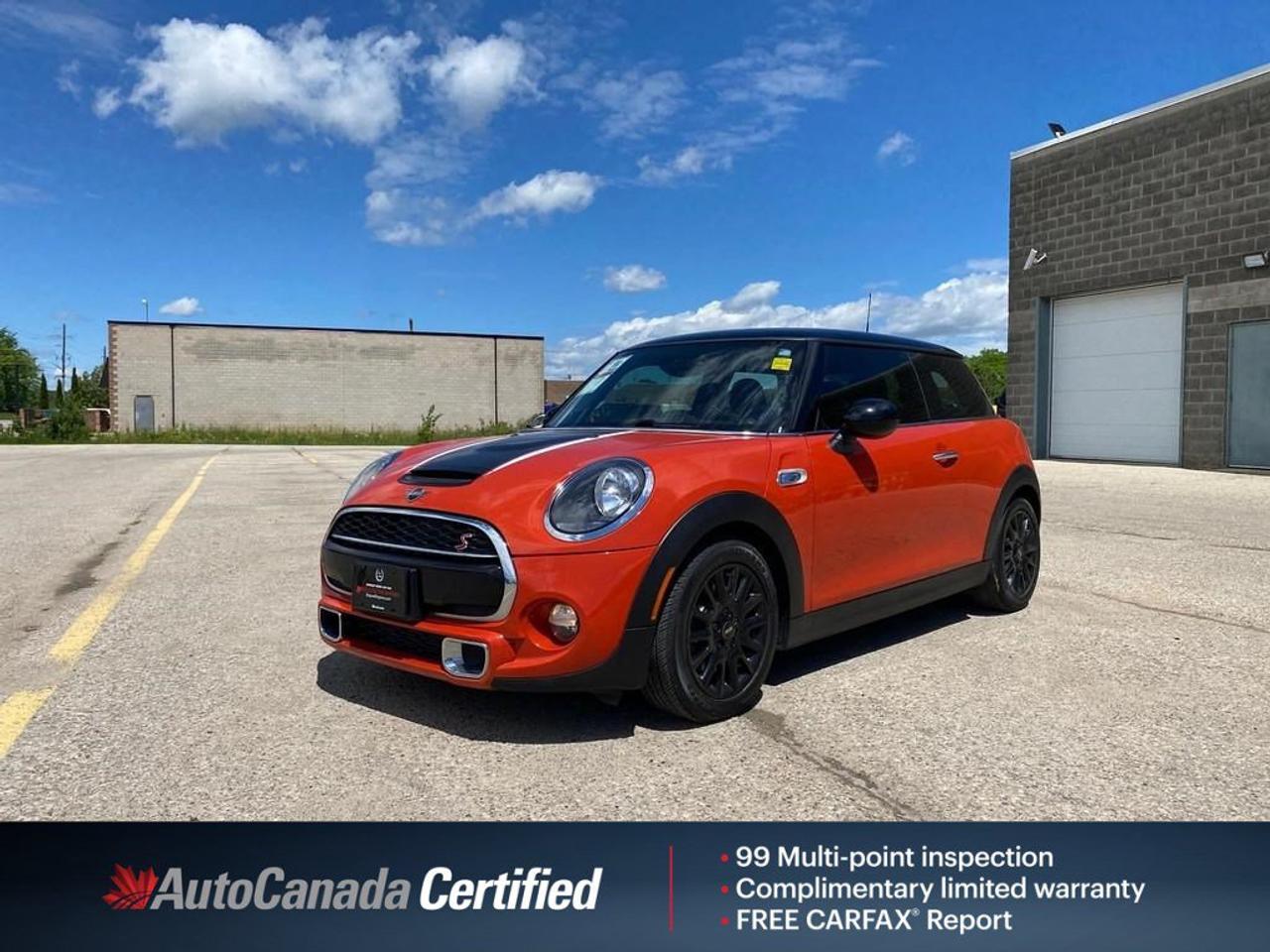 2019 MINI 3 Door Cooper S | Solaris Orange | Leather | Sunroof | Heated Seats | Reverse Camera | Bluetooth Photo