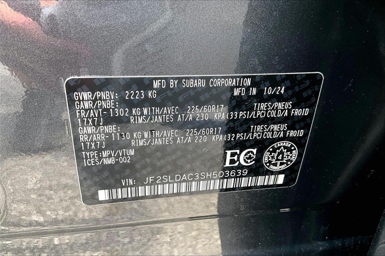 2025 Subaru Forester CONVENIENCE AWD   CLEAN CARFAX   EYESIGHT SAFETY Photo