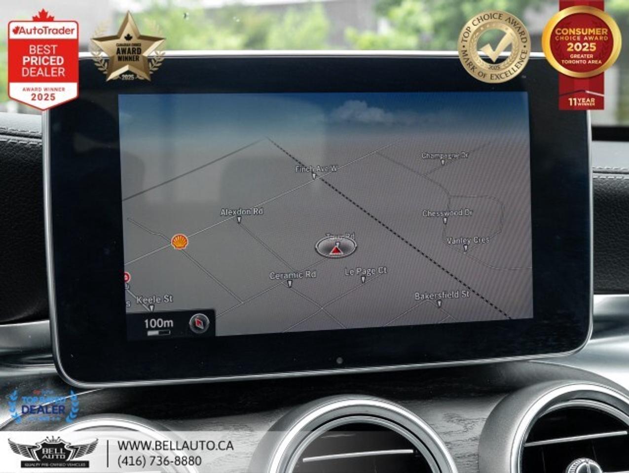 2015 Mercedes-Benz C-Class C400   AMGPKG   NAVI   B.CAM   PANO   BRMSTR   LOW Photo