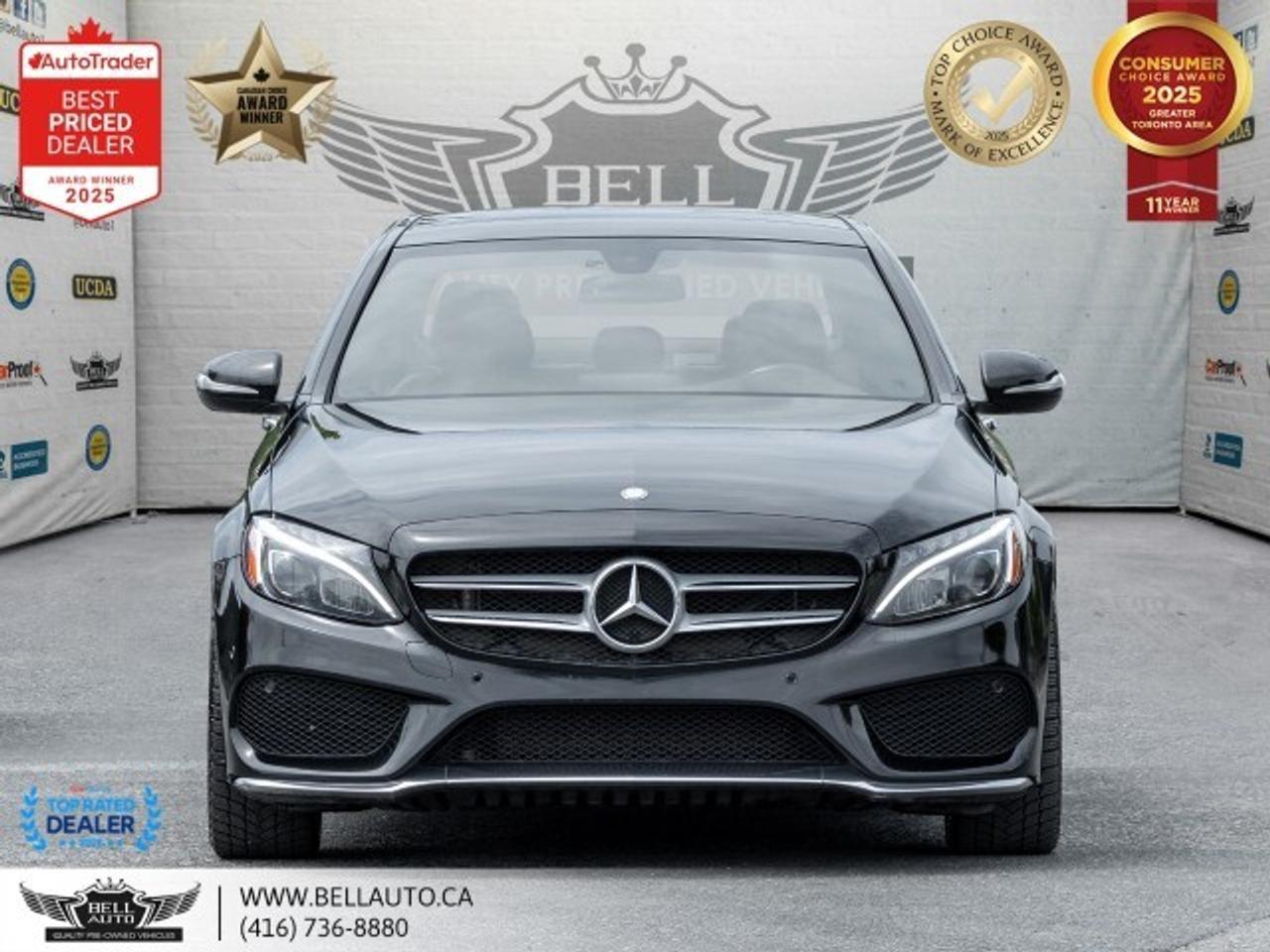 2015 Mercedes-Benz C-Class C400   AMGPKG   NAVI   B.CAM   PANO   BRMSTR   LOW Photo