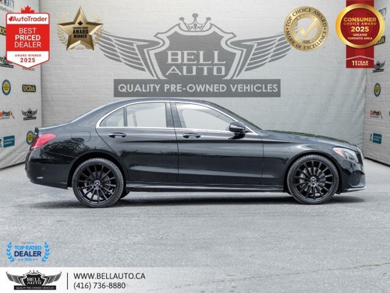 2015 Mercedes-Benz C-Class C400   AMGPKG   NAVI   B.CAM   PANO   BRMSTR   LOW Photo