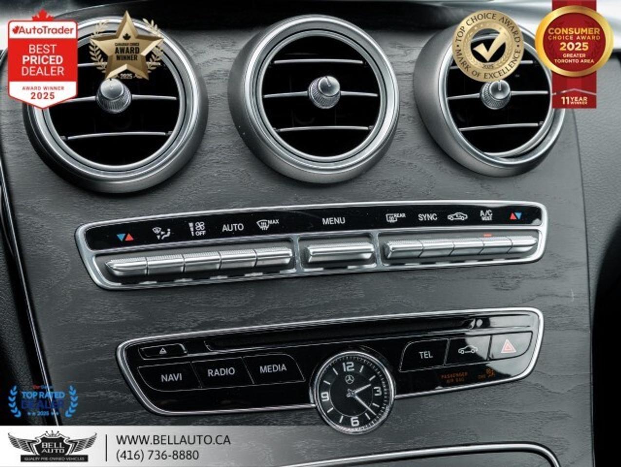 2015 Mercedes-Benz C-Class C400   AMGPKG   NAVI   B.CAM   PANO   BRMSTR   LOW Photo