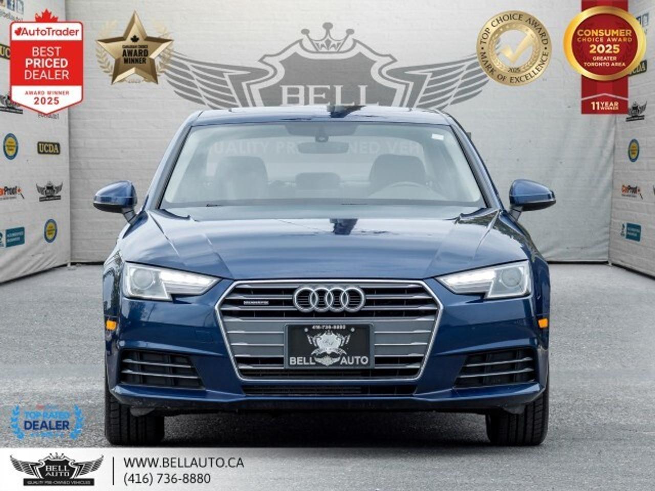 2017 Audi A4 Komfort   LTHR   SUNROOF   DRIVEMODS   KEYLESS Photo