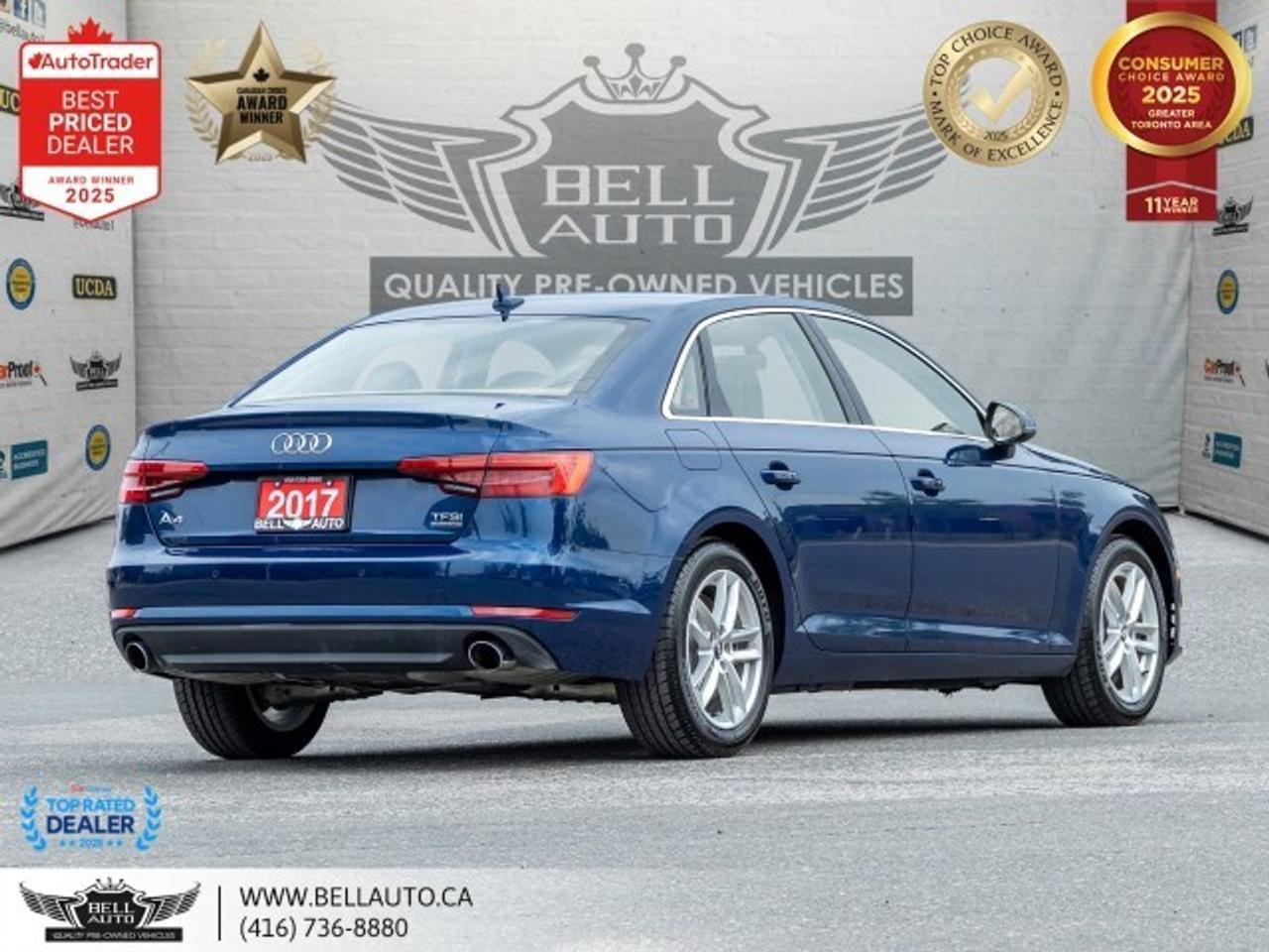 2017 Audi A4 Komfort   LTHR   SUNROOF   DRIVEMODS   KEYLESS Photo