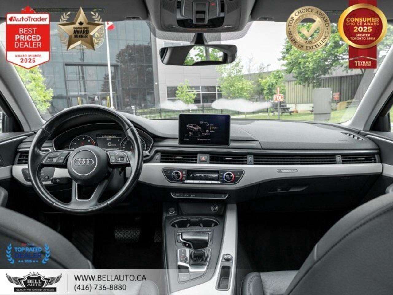 2017 Audi A4 Komfort   LTHR   SUNROOF   DRIVEMODS   KEYLESS Photo