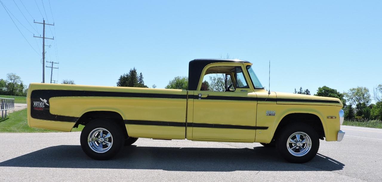 1970 Dodge Adventurer Dude 100 360 V8 Super Rare  Western Canada Truck Photo4