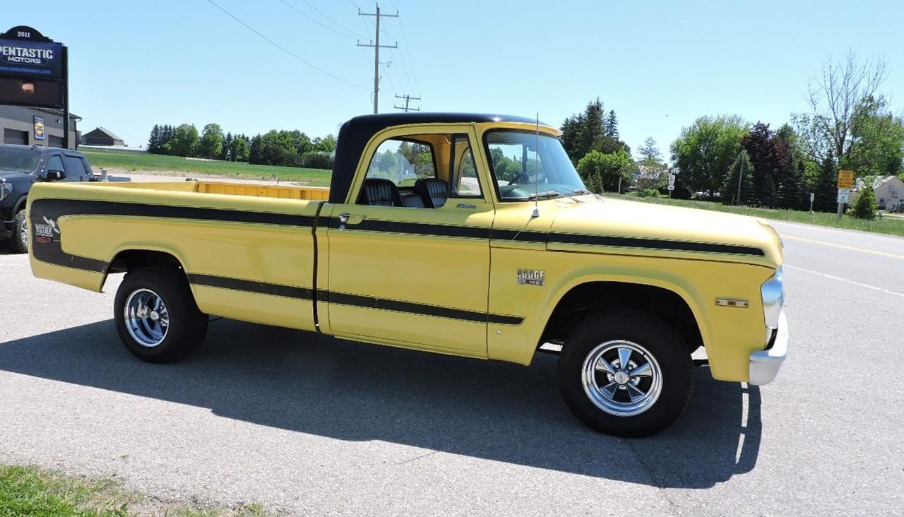 1970 Dodge Adventurer Dude 100 360 V8 Super Rare  Western Canada Truck Photo3