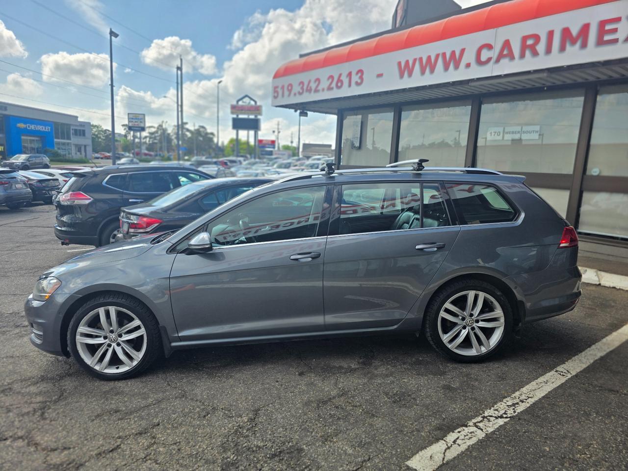 2017 Volkswagen Golf Sportwagen 1.8 TSI Highline AWD | LOADED |  | Dealer Maintained! Photo