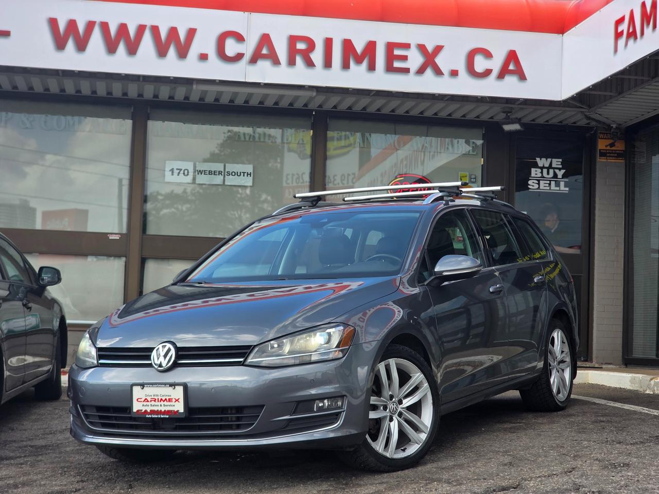 2017 Volkswagen Golf Sportwagen 1.8 TSI Highline AWD | LOADED |  | Dealer Maintained! Photo0