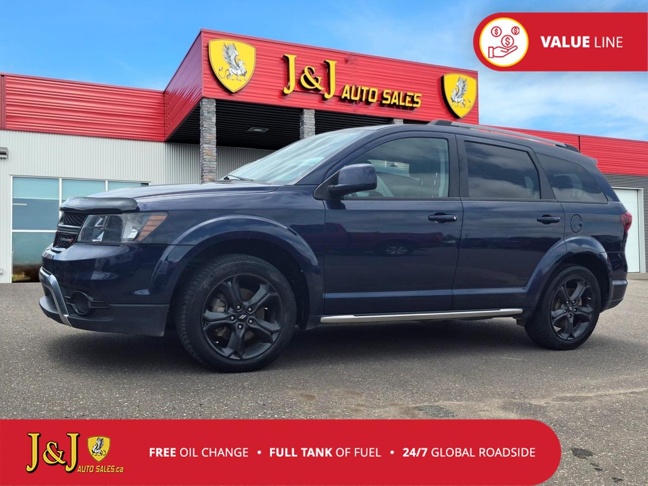 Awards:<br>  * 2018 KBB.com 10 Most Affordable 3-Row Vehicles Contusion Blue Pearlcoat 2018 Dodge Journey Crossroad AWD 6-Speed Automatic Pentastar 3.6L V6 VVT Welcome to our dealership, where we cater to every car shoppers needs with our diverse range of vehicles. Whether youre seeking peace of mind with our meticulously inspected and Certified Pre-Owned vehicles, looking for great value with our carefully selected Value Line options, or are a hands-on enthusiast ready to tackle a project with our As-Is mechanic specials, weve got something for everyone. At our dealership, quality, affordability, and variety come together to ensure that every customer drives away satisfied. Experience the difference and find your perfect match with us today.<br><br>AWD.