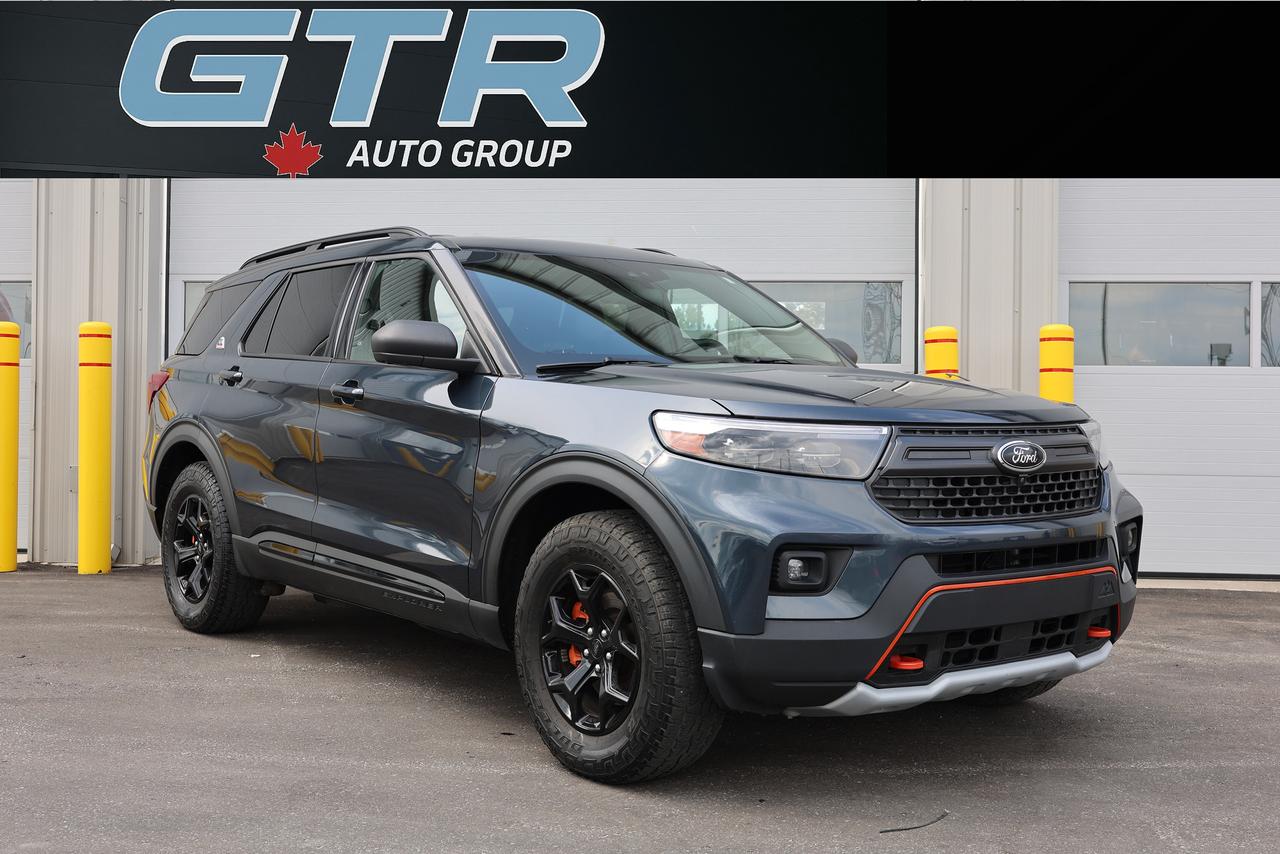 <p>Cash Price: $35,999<br>2022 Ford Explorer Timberline 4WD 2.3L - Apple CarPlay, Android Auto, Leather, Keyless, Push Start, Remote Start, Panoramic Sunroof, Backup Camera, Navigation, Forward Collision Warning, Lane Departure Warning, Blind Spot Monitor, Front & Rear Heated Seats, Heated Steering Wheel, Power Memory Seat, Bluetooth, Alloy Wheels, Cruise Control, And Much More.<br>Odometer: 78,000 KM<br>Call Us: (705) 725-1487<br>GTR Auto Group<br>Location: 112 King St, Barrie<br>Business Hours:<br>Monday - Friday: 10am - 6pm<br>Saturday: 10am - 5pm<br>Sunday : Closed<br>www.gtrautogroup.com<br>Apply for Financing Online: www.gtrautogroup.com/financing<br>All our vehicles go through an Ontario Standard Certification Inspection where we make sure the car is safe so you don&rsquo;t have to. If not certified as per OMVIC regulations vehicle is not drivable, not certified and not e-tested. Each Certified vehicle comes with an Ontario Safety Certification and a 36-day or 2000 KM Safety Warranty. At GTR Auto Group, we are revolutionizing the car buying experience. Come see the difference. Full vehicle history is disclosed prior to closing a deal because we want you to know everything about your next vehicle. Countless Financing options are available including $0 DOWN!!! (O.A.C.) All credit types welcome! Bad/Good/No Credit, bankruptcy, consumer proposal, new to Canada, student. Hassle-free approvals. No matter what your credit situation is, You Are Approved. Conditions apply. We Accept Trade-Ins! Bring it by for an Appraisal. Multiple extended warranty options are available to choose from.<br>We Are Proud To Serve Clients All Over Canada & Ontario - Toronto, Markham, Richmond Hill, Mississauga, Oshawa, Etobicoke, Newmarket, Pickering, Whitby, Ajax, North York, Scarborough, Barrie, Orangeville, Waterloo, Milton, Kitchener, Ottawa, Aurora, London, Kingston, Hamilton, Muskoka, Belleville, Brant, Brantford, Brockville, Cornwall, Windsor, Sudbury, Guelph, Orillia, Sarnia, Timmins, Thunder Bay, Welland, Pembroke, St Catharines, St. Thomas, Thorold, Ottawa, Owen Sound, Haldimand County, Kenora and Niagara Falls.<br>PRICES DISPLAYED: HST and licensing fees are not included.<br>FINANCING OPTIONS: Enjoy rates as low as 6.99% with $0 down and no payments for 3 months (O.A.C). Our expert financing team partners with major banks and lenders to secure the lowest rates and most flexible terms for your car loan.&nbsp;<br>We strive to provide accurate and up-to-date listing information; however, GTR Auto Group is not responsible for any errors, omissions, or typographical mistakes. Prices are subject to change without notice. Please contact us to confirm details.</p>