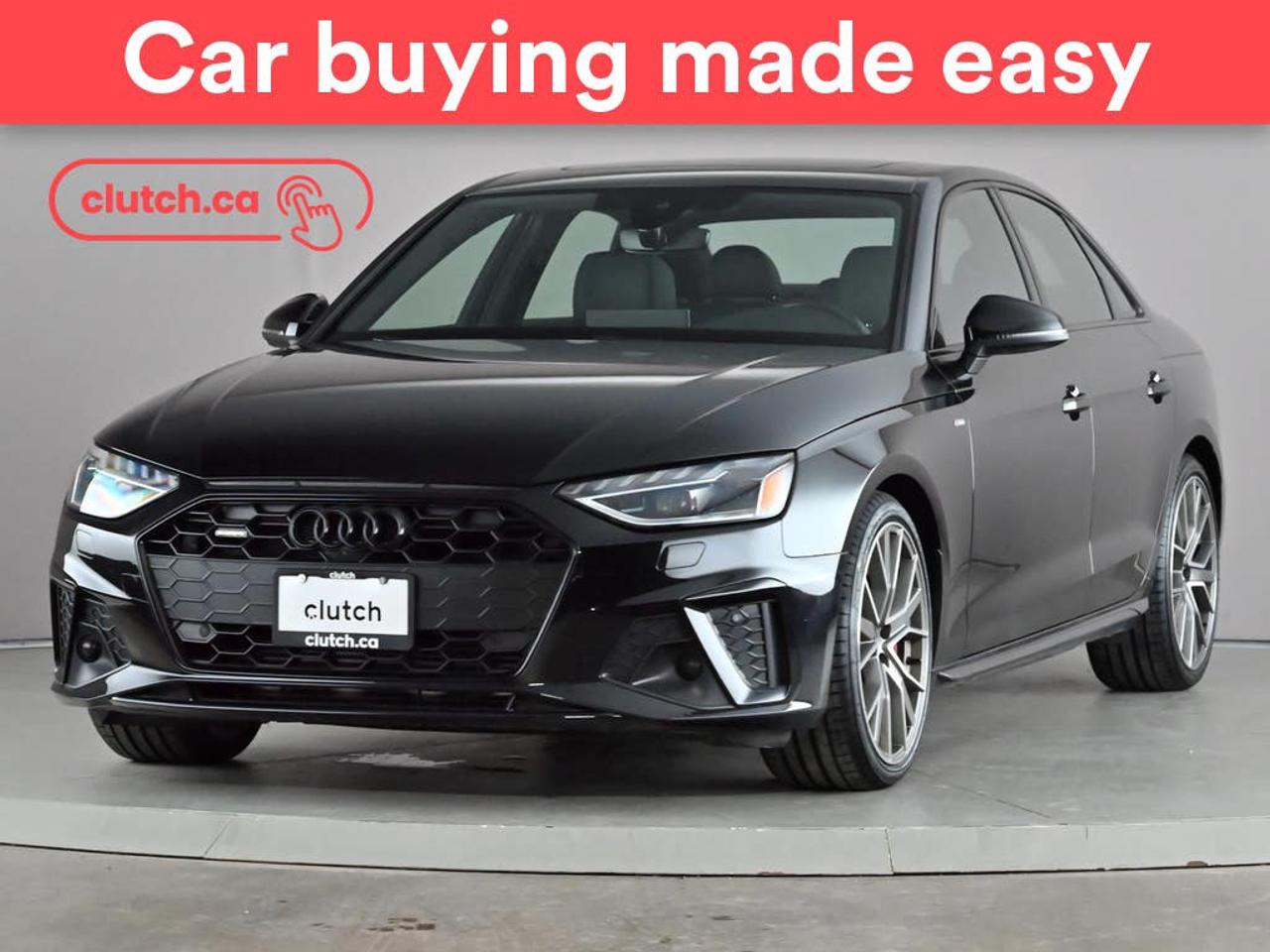 Electric Parking Brake, Brake Assist, Cornering Lights and more!<br> <br>Clutch is the largest online used car retailer in Canada, delivering a seamless, hassle-free car-buying experience to drivers everywhere. Shop thousands of used cars online, get the right one delivered to your door, and enjoy peace of mind with our 10-Day Money-Back Guarantee. How sweet is that? To learn more, visit clutch.ca.<br> <br>The top features for this car include:<br> <br>Auto Stop/Start<br>Electric Parking Brake<br>Brake Assist<br>Cornering Lights<br>Auto Dimming Rearview Mirror<br>Front Heated Seats<br>Power Lumbar Support<br>Folding Rear Seats<br>Driver Seat Memory System<br>Climate Control<br>Dual Zone Front Climate Control<br>Rear Climate Control<br>Rear Climate Vents<br>Premium Sound System<br>Speed-Sensitive Volume<br>Bluetooth Music<br>Touchscreen Display<br>GPS Navigation<br>Cruise Control<br>Adaptive Cruise Control<br>Integrated Garage Door Opener<br>12V Outlet<br>Hands Free Device Connectivity<br>USB Input<br>Keyless Entry<br>Push Button Start<br>Passive Keyless Entry<br>Front View Camera<br>Power Folding Exterior Mirrors<br>Lane Departure Warning<br>Active Lane Keep Assistance<br>Blindspot Sensors<br>Forward Collision Mitigation<br>Rear Collision Warning<br>Rear Collision Mitigation<br>Rear Cross Traffic Alert<br>Pedestrian Detection<br>Traffic Sign Recognition<br>Heated Steering Wheel<br>One-Touch Windows<br>Rain Sensing Wipers<br>Rear Window Defroster<br>Sunroof<br>Hill Assistance<br>Automatic High Beams<br>Rear View Camera<br>Parking Sensors<br>Rear Parking Sensors<br>Power Driver Seat<br>Power Passenger Seat<br>360 Camera<br>Ambient Lighting<br> <br>Seamless home delivery - Delivery to your door in a matter of days. Available on select packages.<br> <br>Try it out for 10 days - If you do not like it, we will take it back. <br> <br>Quality assured - All cars go through our rigorous 210-point inspection and reconditioning process.<br> <br>Peace of mind - Warranty and protection plans available.<br> <br>Haggle-free - No haggling or hard sells.<br> <br>100% Transparency - Full inspection reports on every car, including high-res photography and a free Carfax report.<br> <br>Listed price is for cash purchase only and does not include taxes, Shipping Fees (if applicable), Delivery Fees (if applicable), government licensing fees.<br> <br>Previous Provincial Registrations:<br>Ontario<br> <br>Stock # 108005