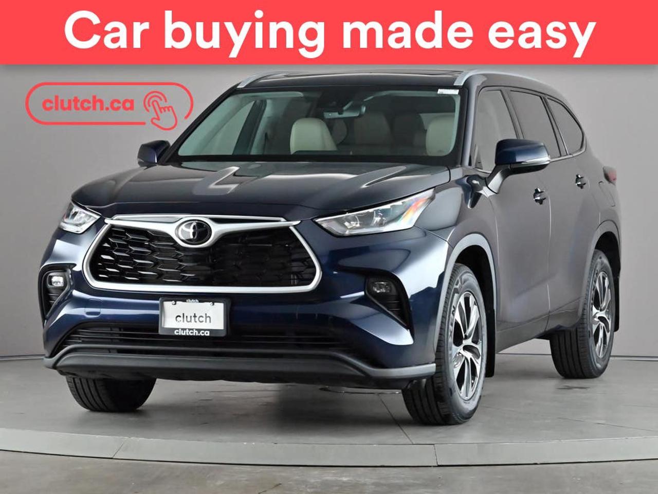 Electric Parking Brake, Brake Assist, Power Tailgate/Hatch and more!<br> <br>Clutch is the largest online used car retailer in Canada, delivering a seamless, hassle-free car-buying experience to drivers everywhere. Shop thousands of used cars online, get the right one delivered to your door, and enjoy peace of mind with our 10-Day Money-Back Guarantee. How sweet is that? To learn more, visit clutch.ca.<br> <br>The top features for this car include:<br> <br>Auto Stop/Start<br>Electric Parking Brake<br>Brake Assist<br>Power Tailgate/Hatch<br>Auto Dimming Rearview Mirror<br>Front Heated Seats<br>Folding Rear Seats<br>Manual Fold-Into-Floor Third Row Seat<br>Synthetic Leather Seats<br>Climate Control<br>Dual Zone Front Climate Control<br>Rear Climate Control<br>Speed-Sensitive Volume<br>Bluetooth Music<br>Touchscreen Display<br>Cruise Control<br>Adaptive Cruise Control<br>Integrated Garage Door Opener<br>12V Outlet<br>Hands Free Device Connectivity<br>Apple CarPlay<br>Android Auto<br>USB Input<br>Keyless Entry<br>Push Button Start<br>Passive Keyless Entry<br>Keyfob Remote Start<br>Rear Seat Reminder<br>Lane Departure Warning<br>Active Lane Keep Assistance<br>Blindspot Sensors<br>Forward Collision Mitigation<br>Rear Collision Warning<br>Rear Cross Traffic Alert<br>Pedestrian Detection<br>Driver Attention Alert<br>Heated Steering Wheel<br>One-Touch Windows<br>Rear Window Defroster<br>Sunroof<br>Hill Assistance<br>Automatic High Beams<br>Rear View Camera<br>Power Driver Seat<br>Power Passenger Seat<br>App Remote Start<br> <br>Seamless home delivery - Delivery to your door in a matter of days. Available on select packages.<br> <br>Try it out for 10 days - If you do not like it, we will take it back. <br> <br>Quality assured - All cars go through our rigorous 210-point inspection and reconditioning process.<br> <br>Peace of mind - Warranty and protection plans available.<br> <br>Haggle-free - No haggling or hard sells.<br> <br>100% Transparency - Full inspection reports on every car, including high-res photography and a free Carfax report.<br> <br>Listed price is for cash purchase only and does not include taxes, Shipping Fees (if applicable), Delivery Fees (if applicable), government licensing fees.<br> <br>Previous Provincial Registrations:<br>Ontario<br> <br>Stock # 108128