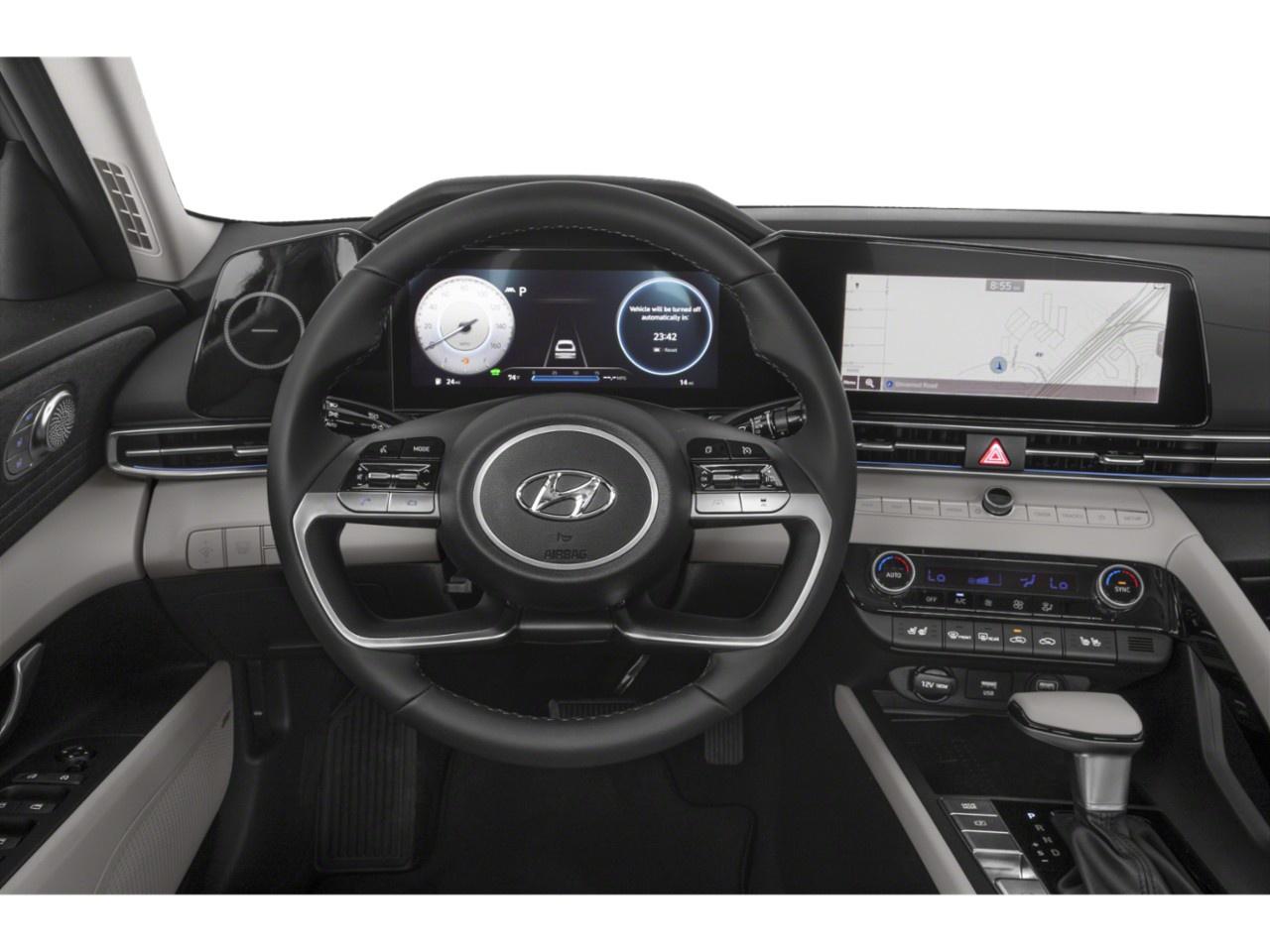 2021 Hyundai Elantra Hybrid Ultimate DCT w/Two-Tone Interior Photo3